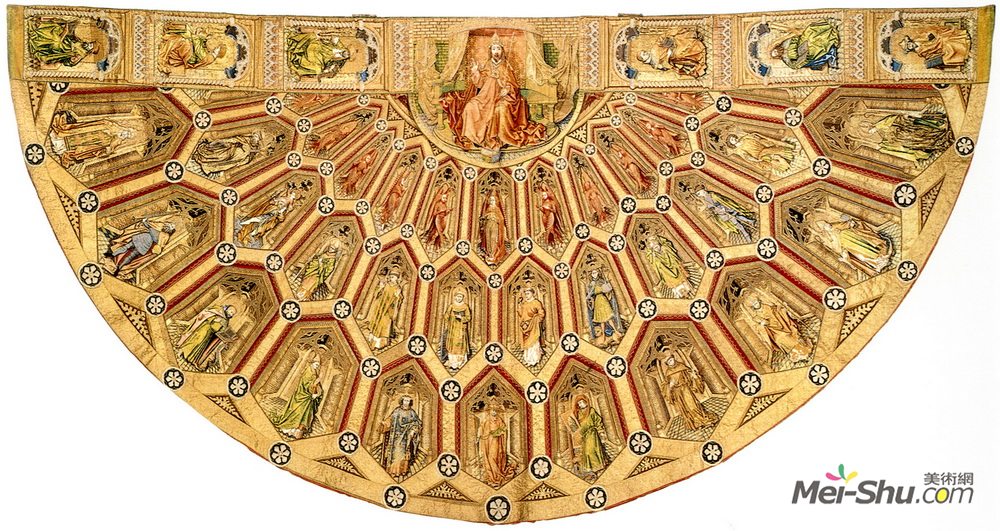 罗伯特.康宾(Robert Campin)高清作品《金羊毛勋章的礼拜仪式》