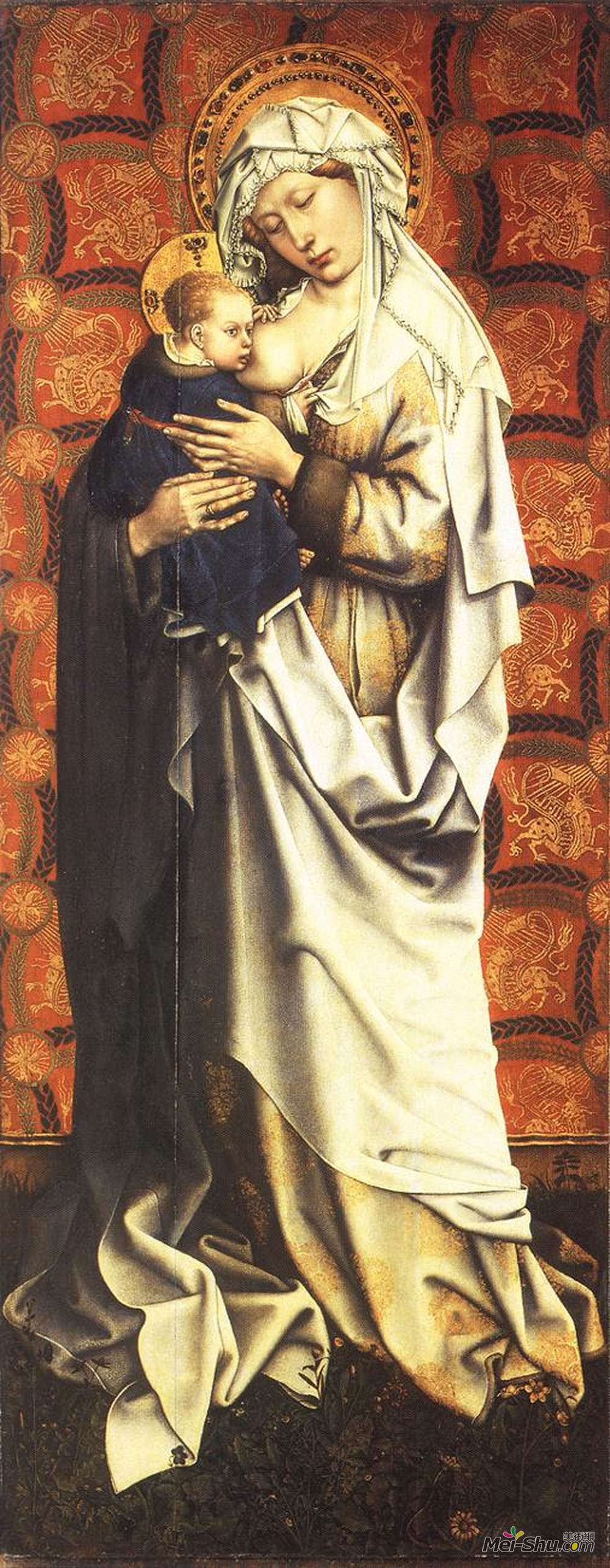 罗伯特.康宾(Robert Campin)高清作品《童贞童子》