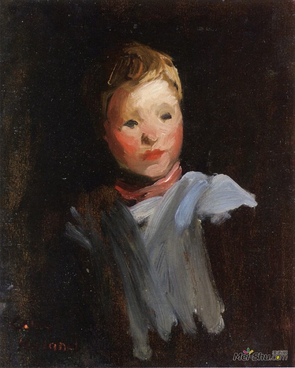 罗伯特·亨利(Robert Henri)高清作品《科里》