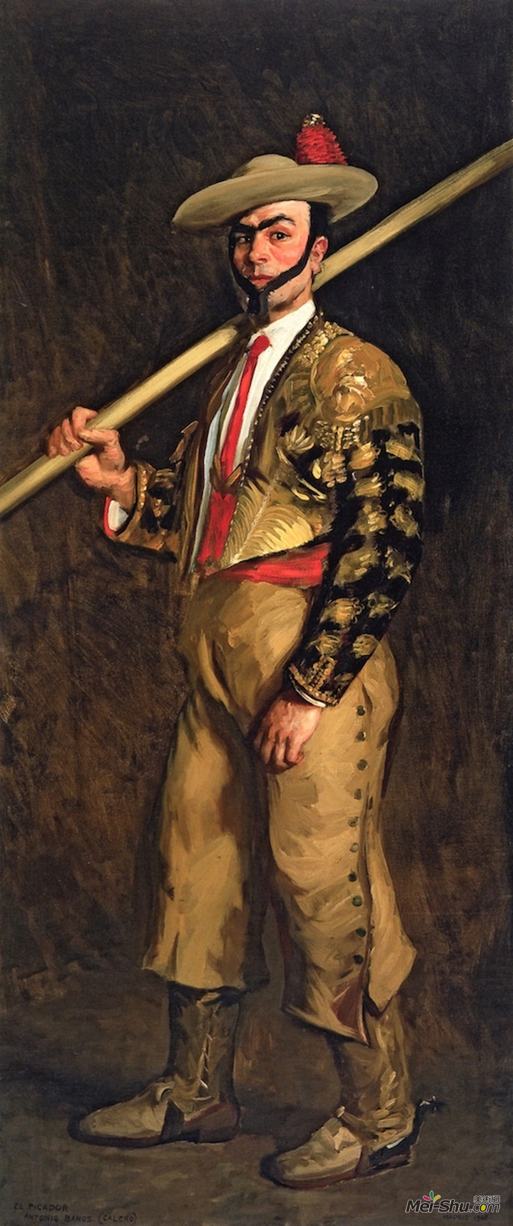 罗伯特·亨利(Robert Henri)高清作品《加热的》