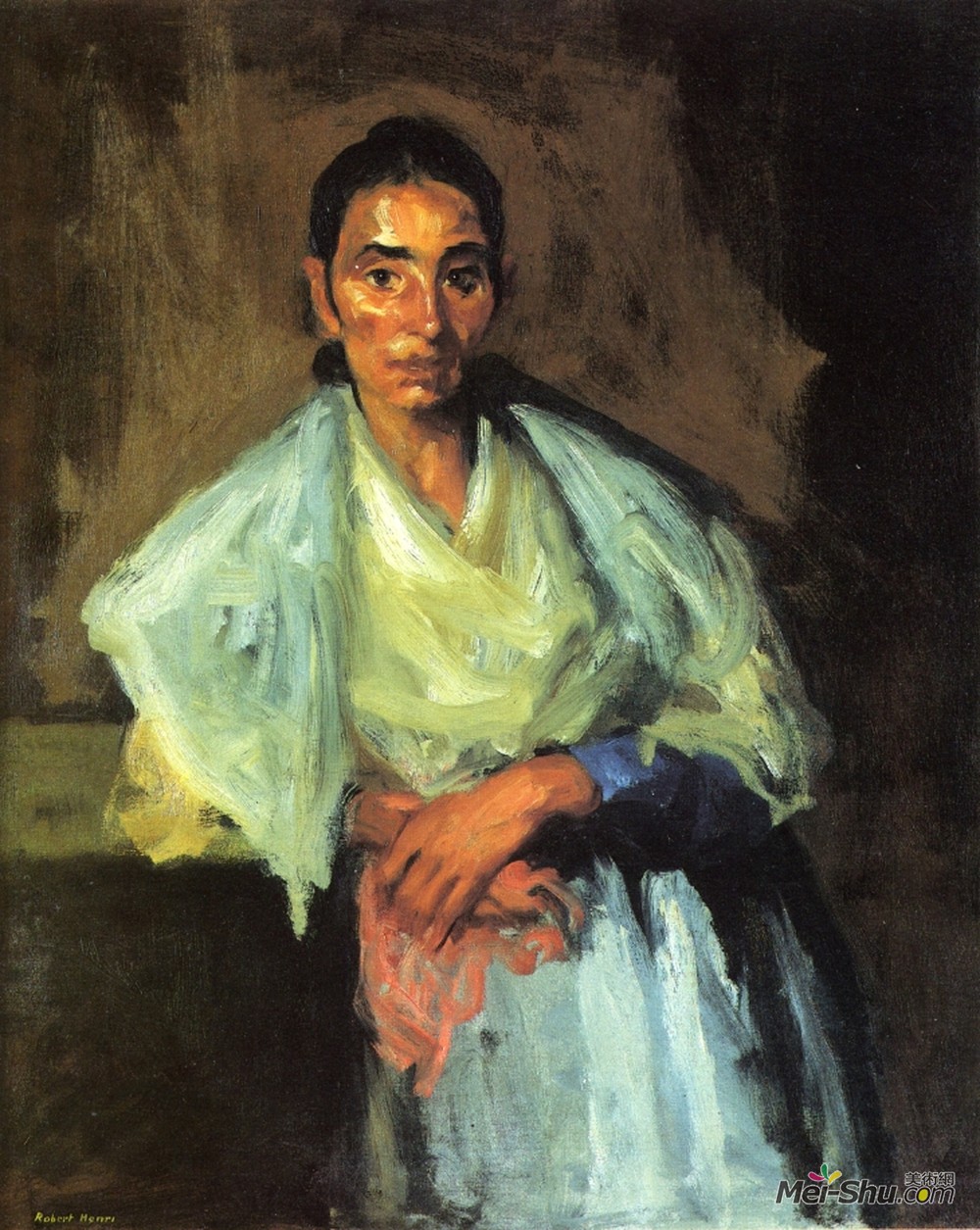 罗伯特·亨利(Robert Henri)高清作品《吉普赛》