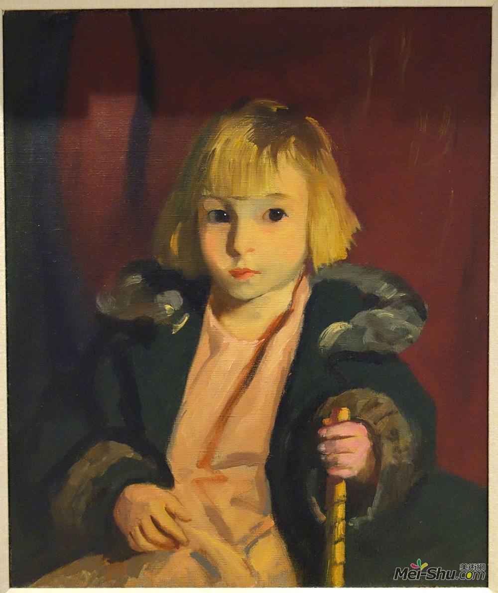 罗伯特·亨利(Robert Henri)高清作品《卡尔》