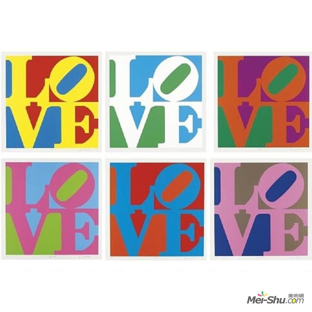 罗伯特·印第安纳(Robert Indiana)高清作品《爱的花园》