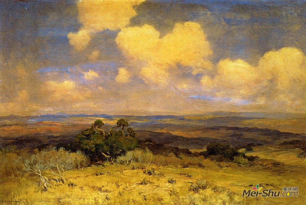 罗伯特·朱利安(Robert Julian Onderdonk)高清作品《阳光与阴影》