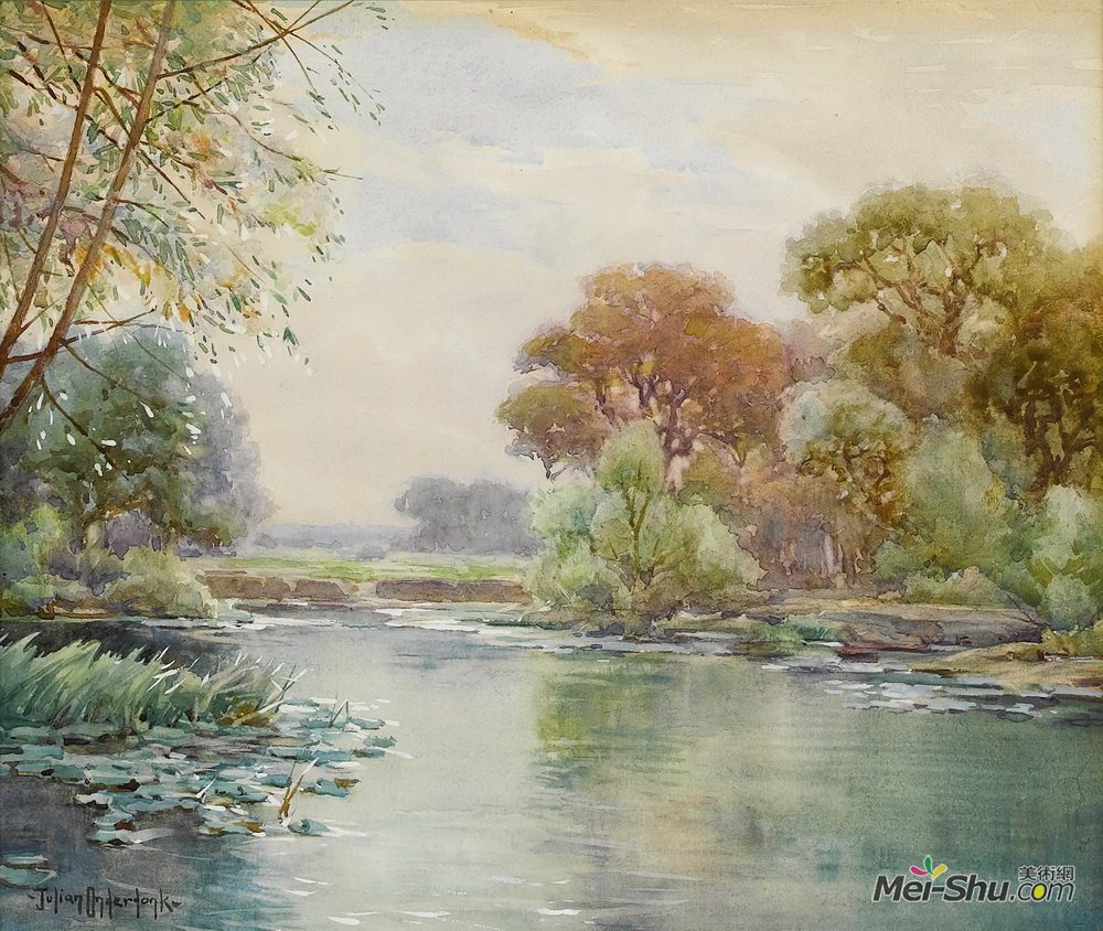 罗伯特·朱利安(Robert Julian Onderdonk)高清作品《无题》