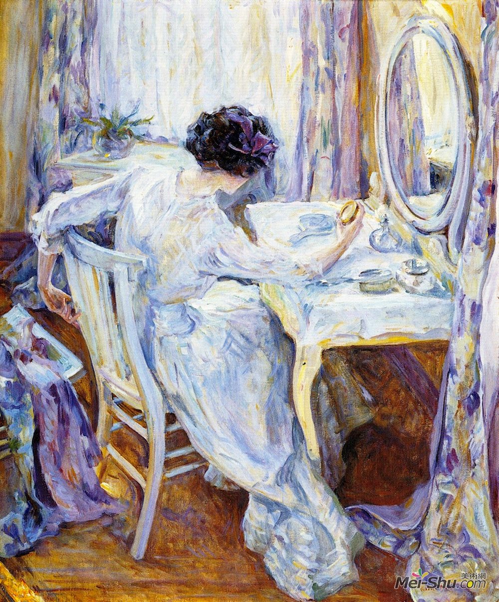 罗伯特·刘易斯·里德(Robert Lewis Reid)高清作品《微型》