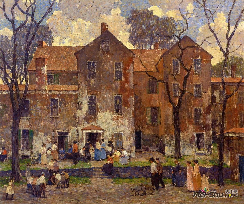 罗伯特·斯宾塞(Robert Spencer)高清作品《兵营》