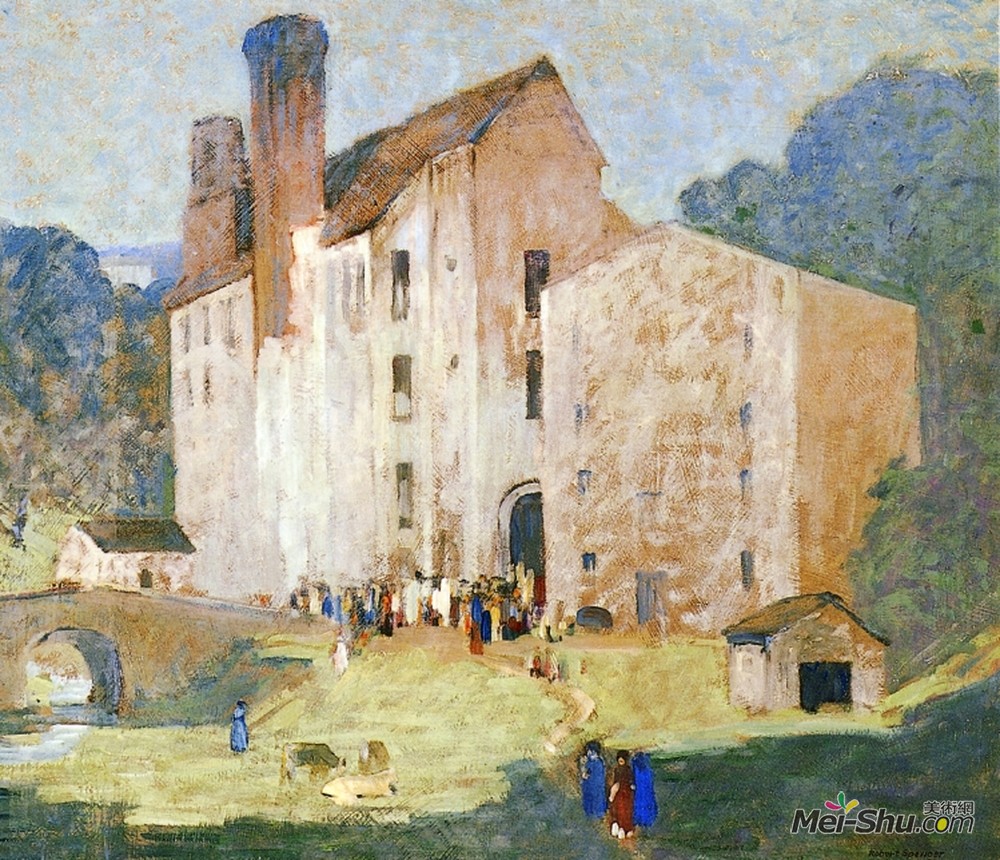 罗伯特·斯宾塞(Robert Spencer)高清作品《山谷米尔斯》