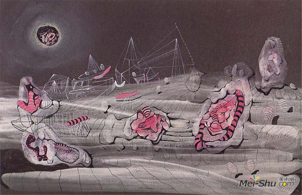 瓦贾达拉霍斯(Roberto Matta)高清作品《暗光》