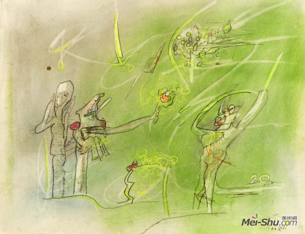 瓦贾达拉霍斯(Roberto Matta)高清作品《无题》