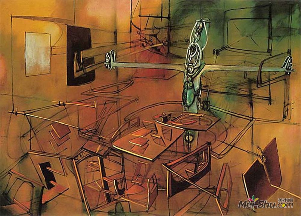 瓦贾达拉霍斯(Roberto Matta)高清作品《严峻的形势》
