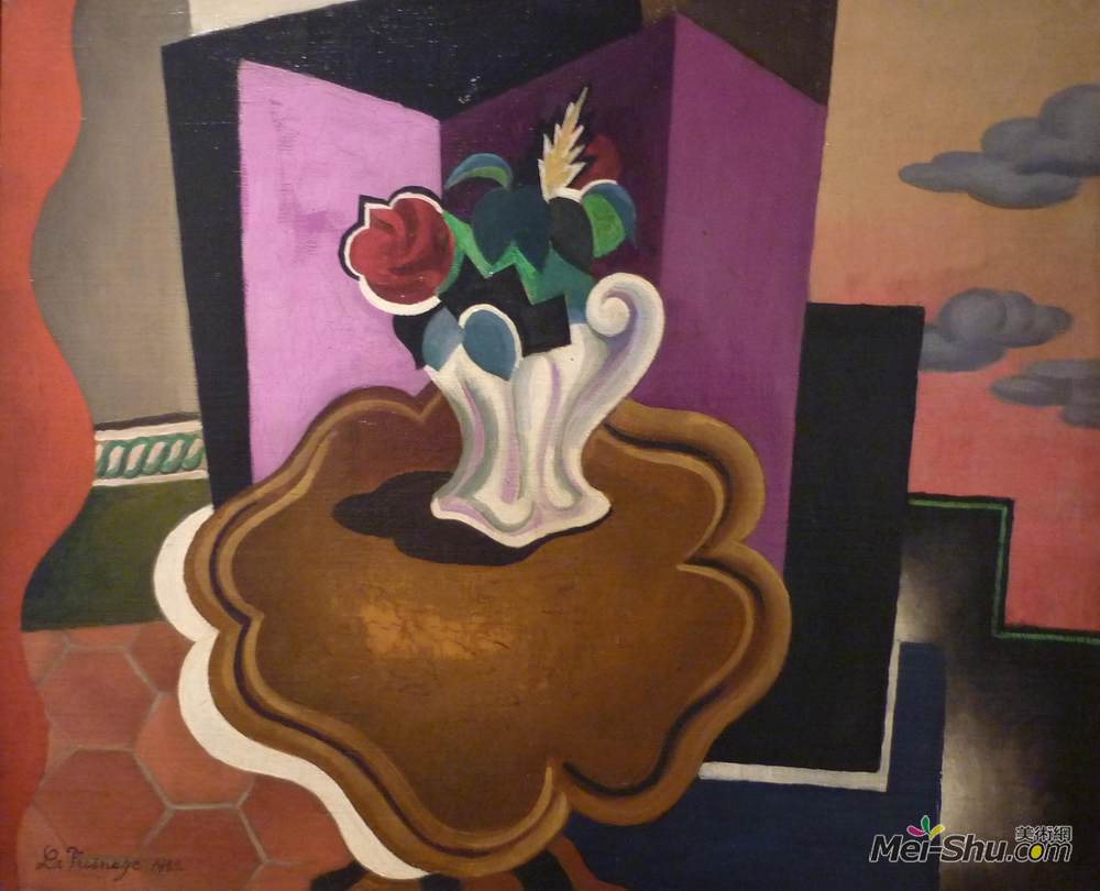 罗杰·德·拉·弗雷纳耶(Roger de La Fresnaye)高清作品《表路易菲利普》