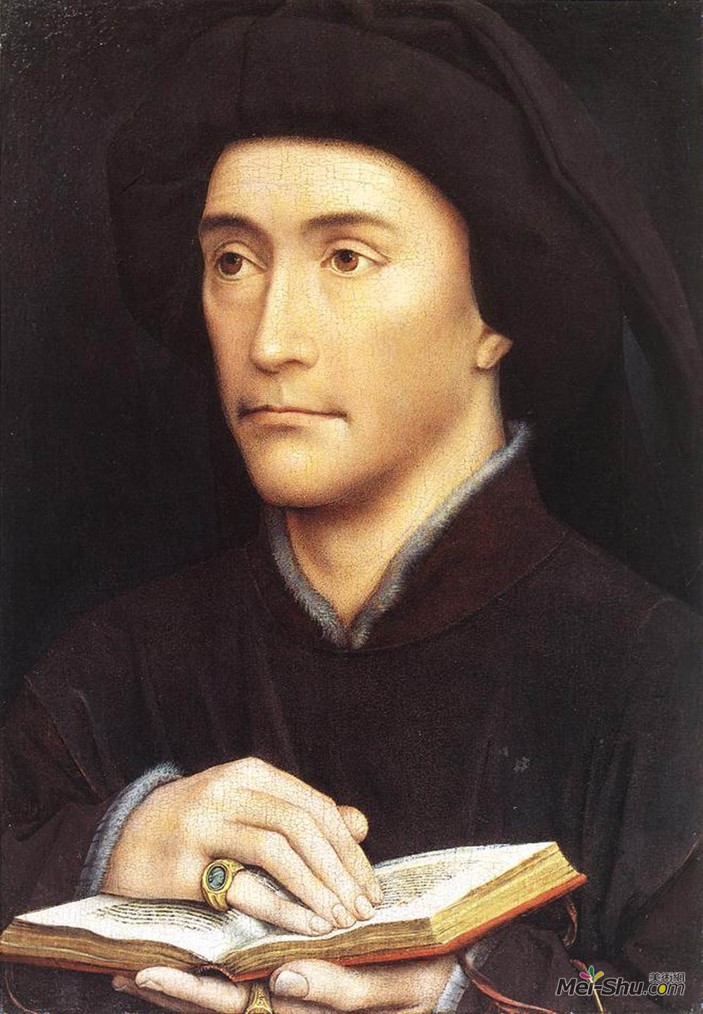 罗吉尔·凡·德尔·维登(Rogier van der Weyden)高清作品《载人图书》