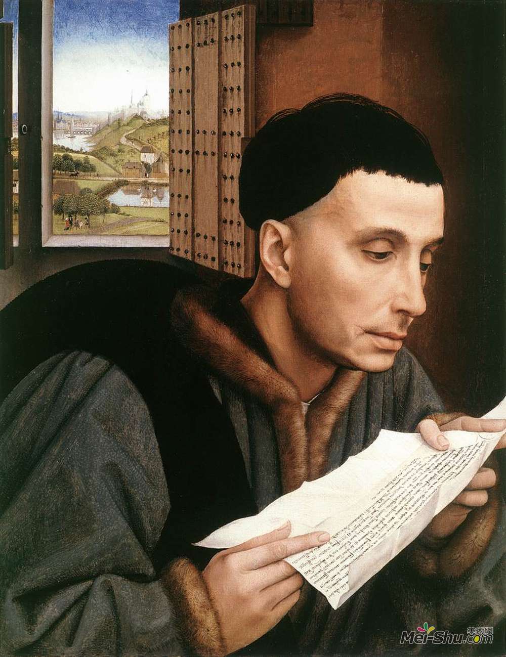 罗吉尔·凡·德尔·维登(Rogier van der Weyden)高清作品《圣伊沃》