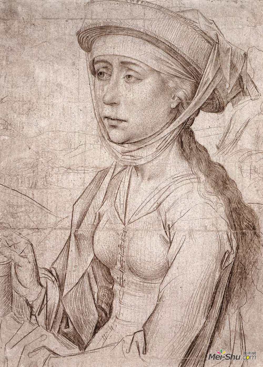 罗吉尔·凡·德尔·维登(Rogier van der Weyden)高清作品《抹大拉的马利亚》