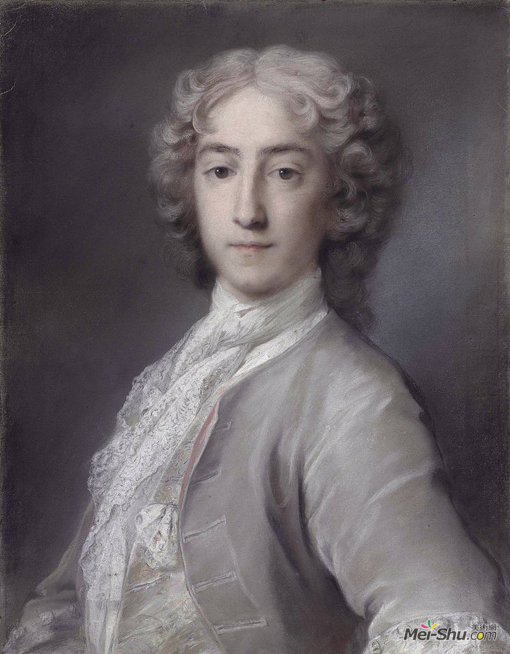 罗萨尔巴·卡列拉(Rosalba Carriera)高清作品《西德尼·贝库勒克》