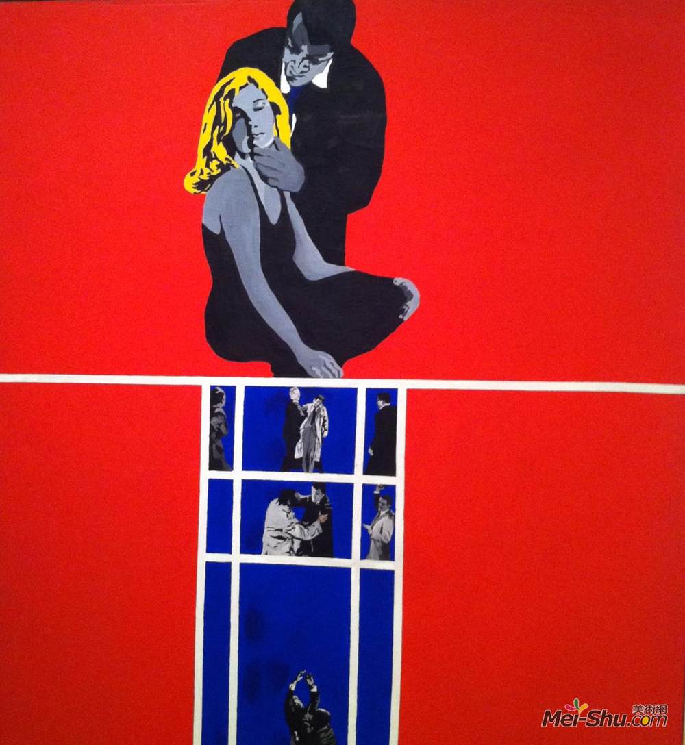 罗莎林·德雷克斯勒(Rosalyn Drexler)高清作品《爱与暴力》