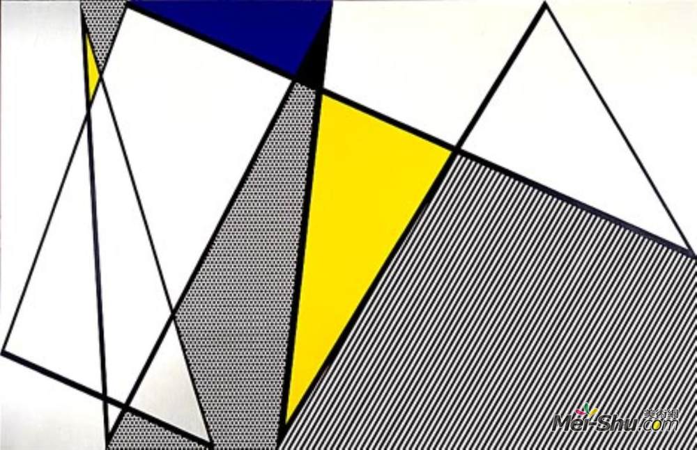 罗伊·李奇登斯坦(Roy Lichtenstein)高清作品《完美绘画1》