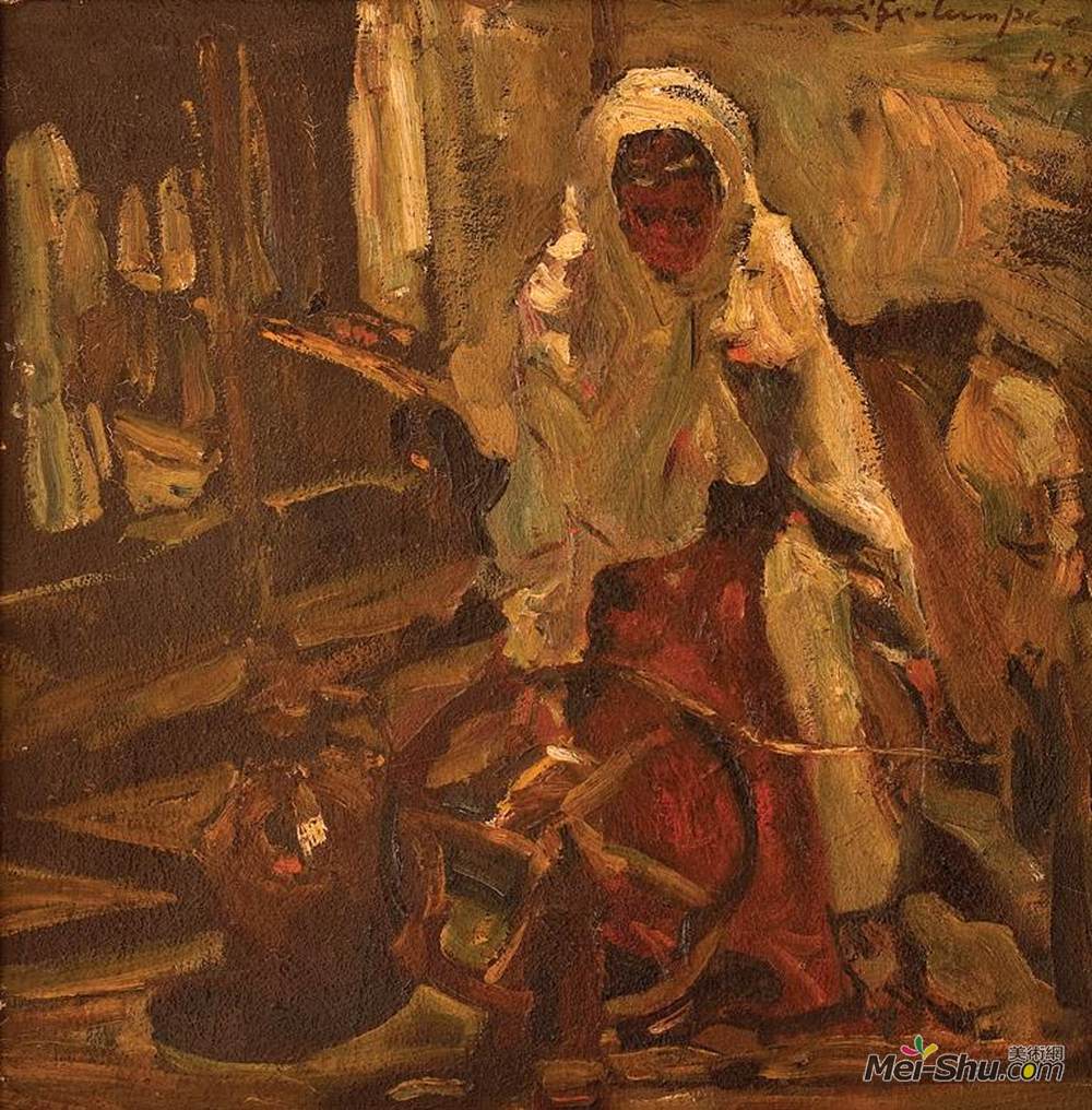 鲁道夫·史怀哲·卡帕纳(Rudolf Schweitzer-Cumpana)高清作品《卷取机》