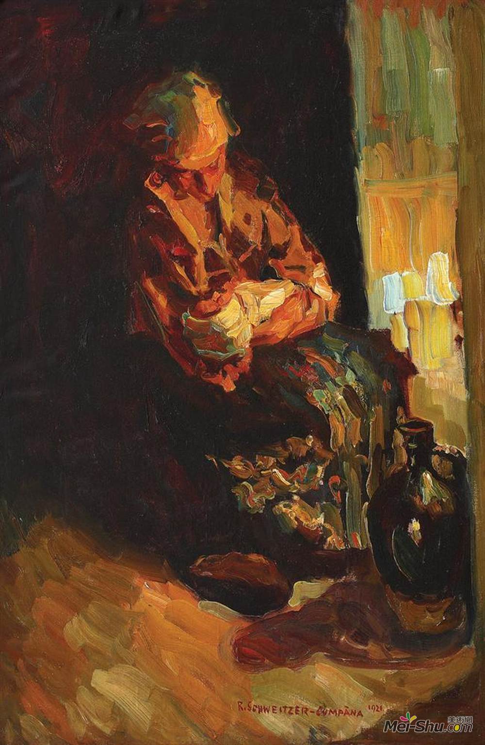 鲁道夫·史怀哲·卡帕纳(Rudolf Schweitzer-Cumpana)高清作品《产科的》