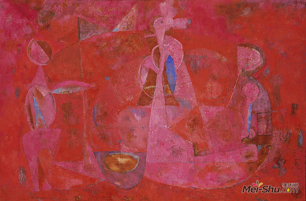 塔马约(Rufino Tamayo)高清作品《儿童游戏》