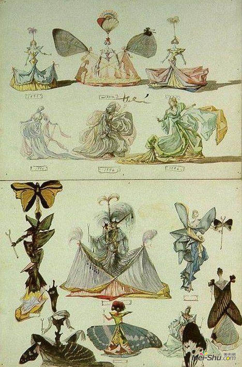 萨尔瓦多·达利(Salvador Dali)高清作品《奇装异服》