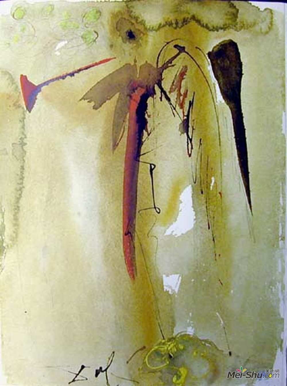 萨尔瓦多·达利(Salvador Dali)高清作品《恶作剧者》