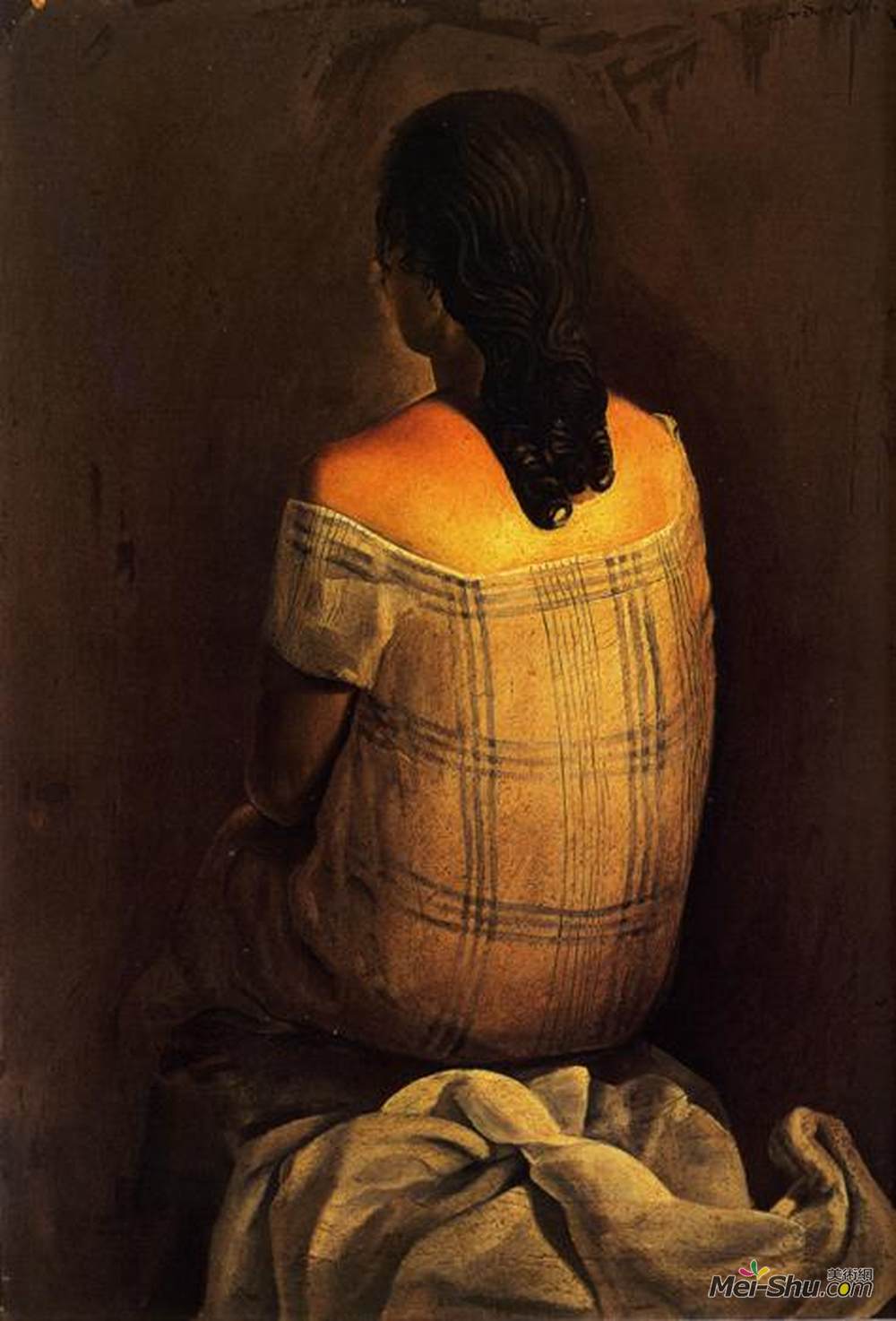 萨尔瓦多·达利(Salvador Dali)高清作品《背影》
