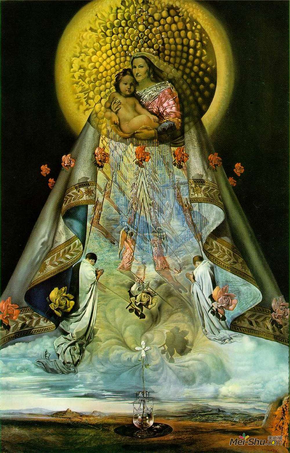 油画2702《瓜达卢佩的处女》萨尔瓦多·达利(salvador dali)高清作品