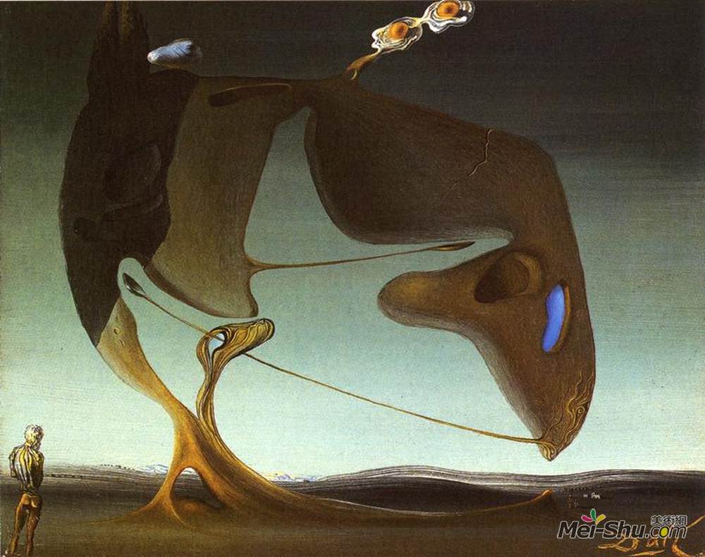 《超现实主义建筑》萨尔瓦多·达利(salvador dali)高清作品欣赏