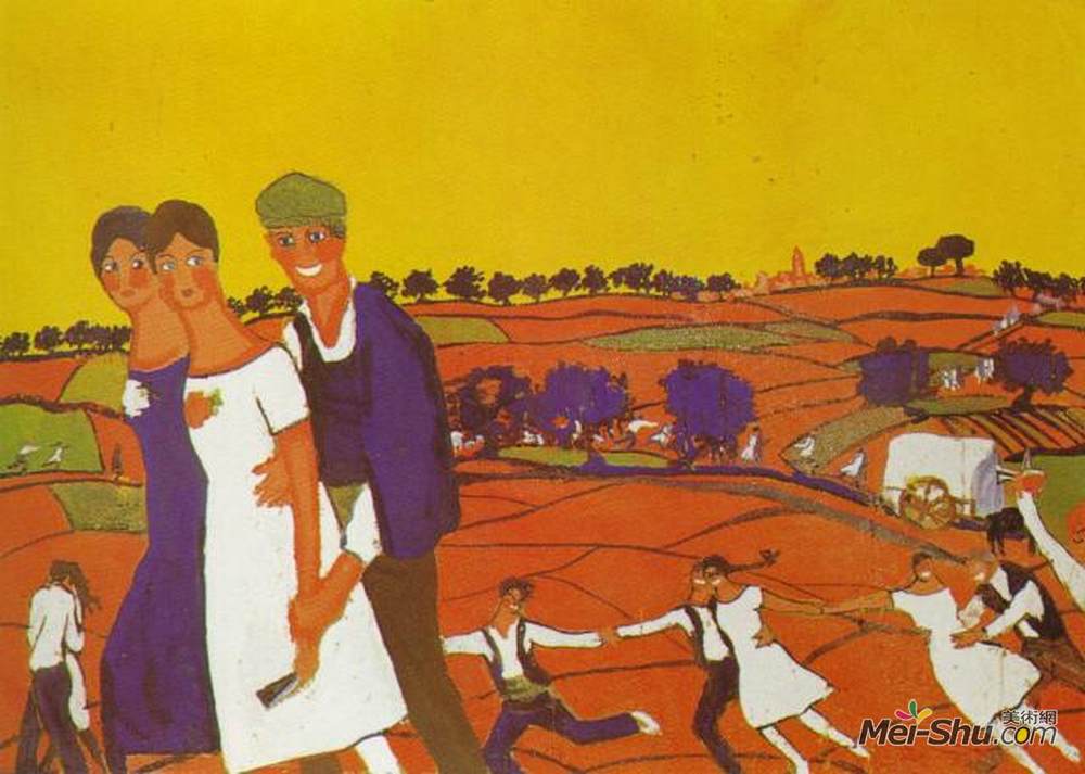 萨尔瓦多·达利(Salvador Dali)高清作品《圣卢西亚节，维拉马拉》
