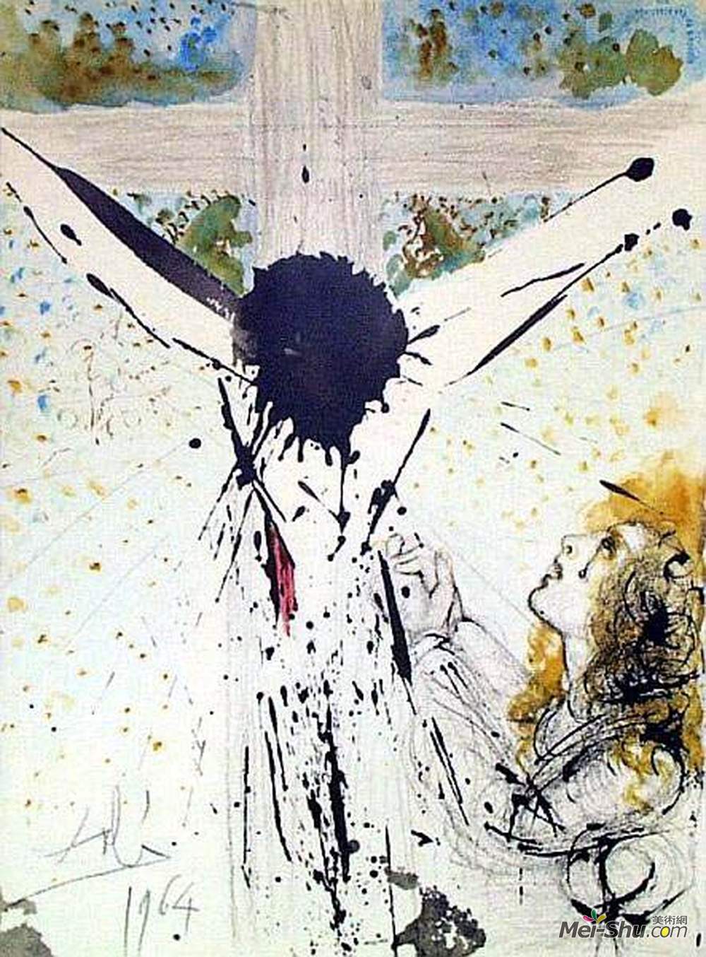 萨尔瓦多·达利(Salvador Dali)高清作品《除掉他（约翰福音19:15）》