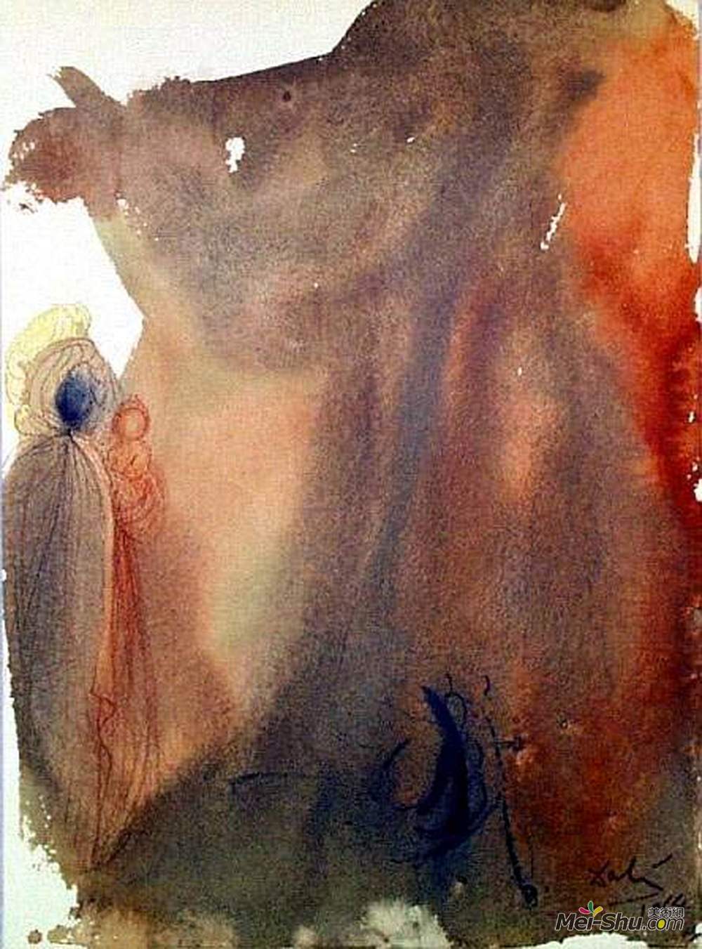 萨尔瓦多·达利(Salvador Dali)高清作品《处女（赛7:14）》