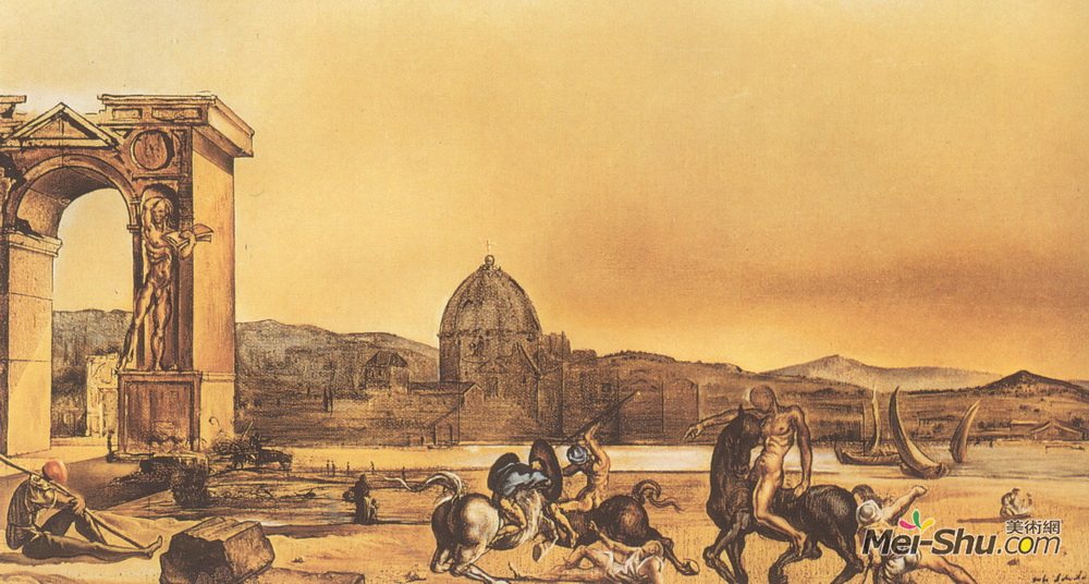 萨尔瓦多·达利(Salvador Dali)高清作品《秋天奏鸣曲》