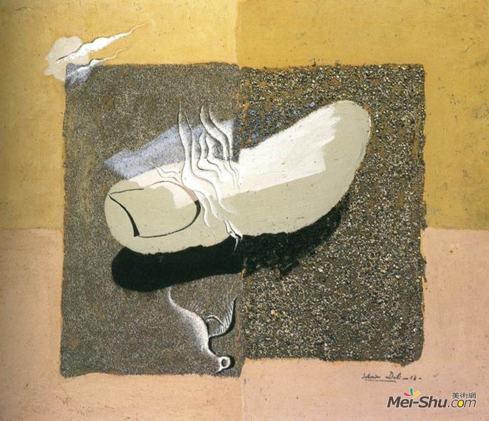 萨尔瓦多·达利(Salvador Dali)高清作品《受伤的鸟》