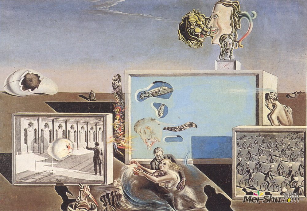 萨尔瓦多·达利(Salvador Dali)高清作品《照亮的快乐》