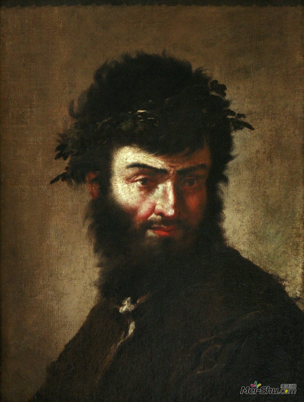 萨尔瓦托雷·罗莎(Salvator Rosa)高清作品《自画像》