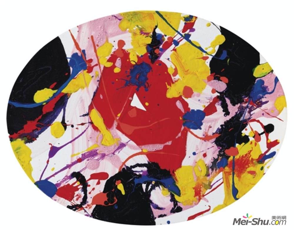 山姆·弗朗西斯(Sam Francis)高清作品《Untitled (SFP85-3)》