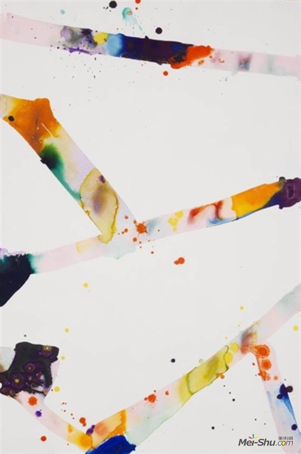 山姆·弗朗西斯(Sam Francis)高清作品《来自东京第3号》