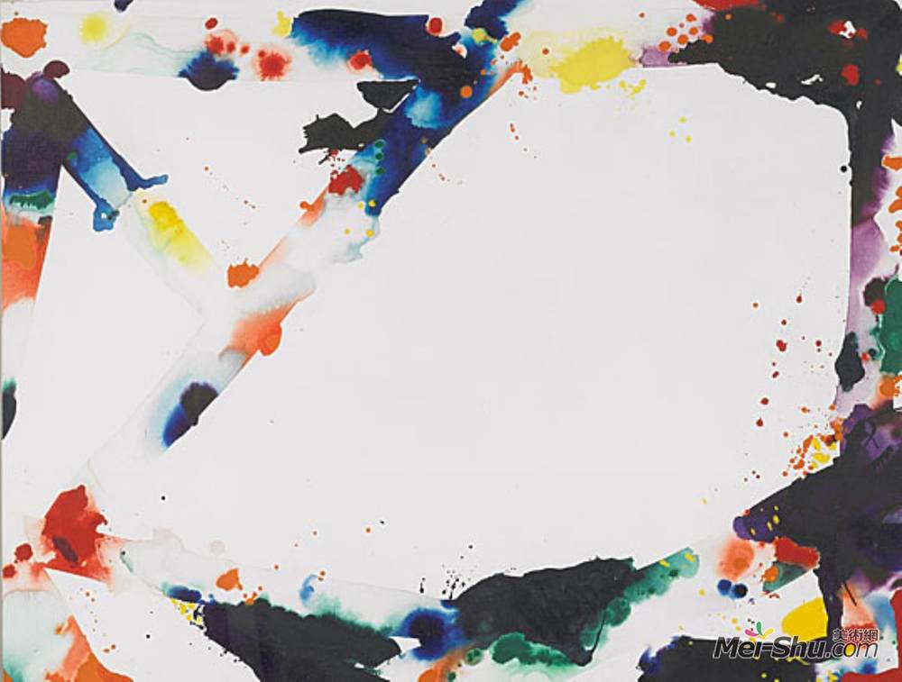 山姆·弗朗西斯(Sam Francis)高清作品《天使小径》