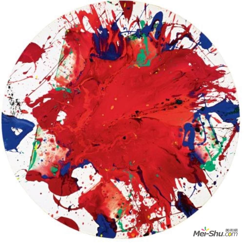 山姆·弗朗西斯(Sam Francis)高清作品《无题》