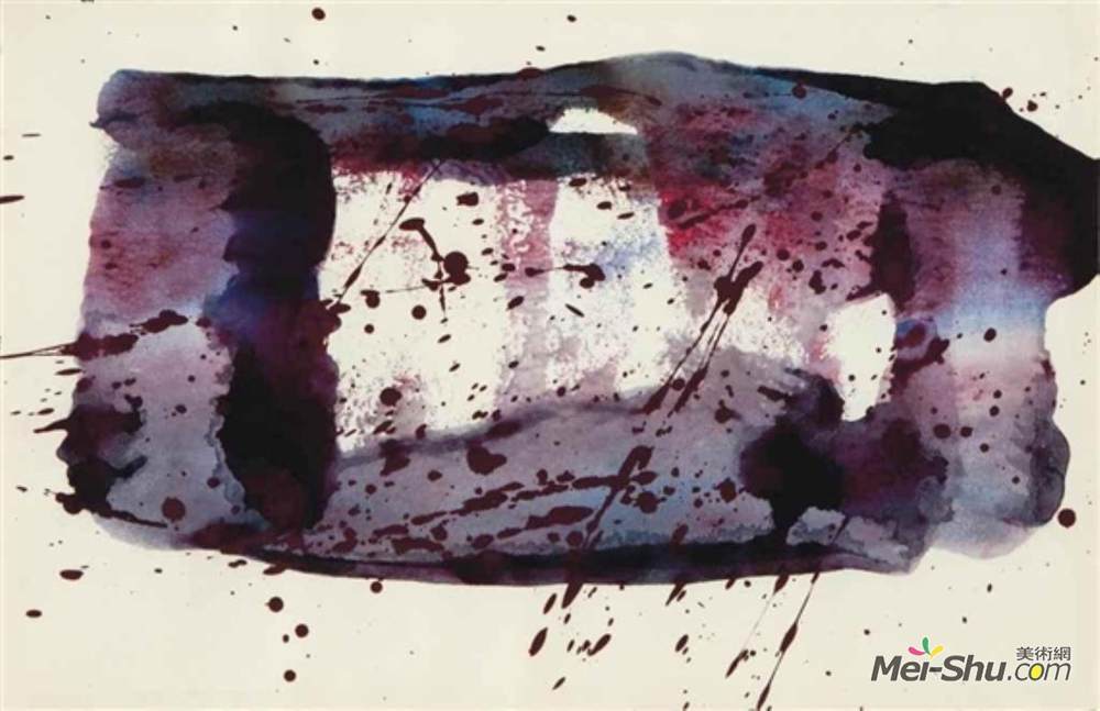 山姆·弗朗西斯(Sam Francis)高清作品《Untitled (SF76-176)》