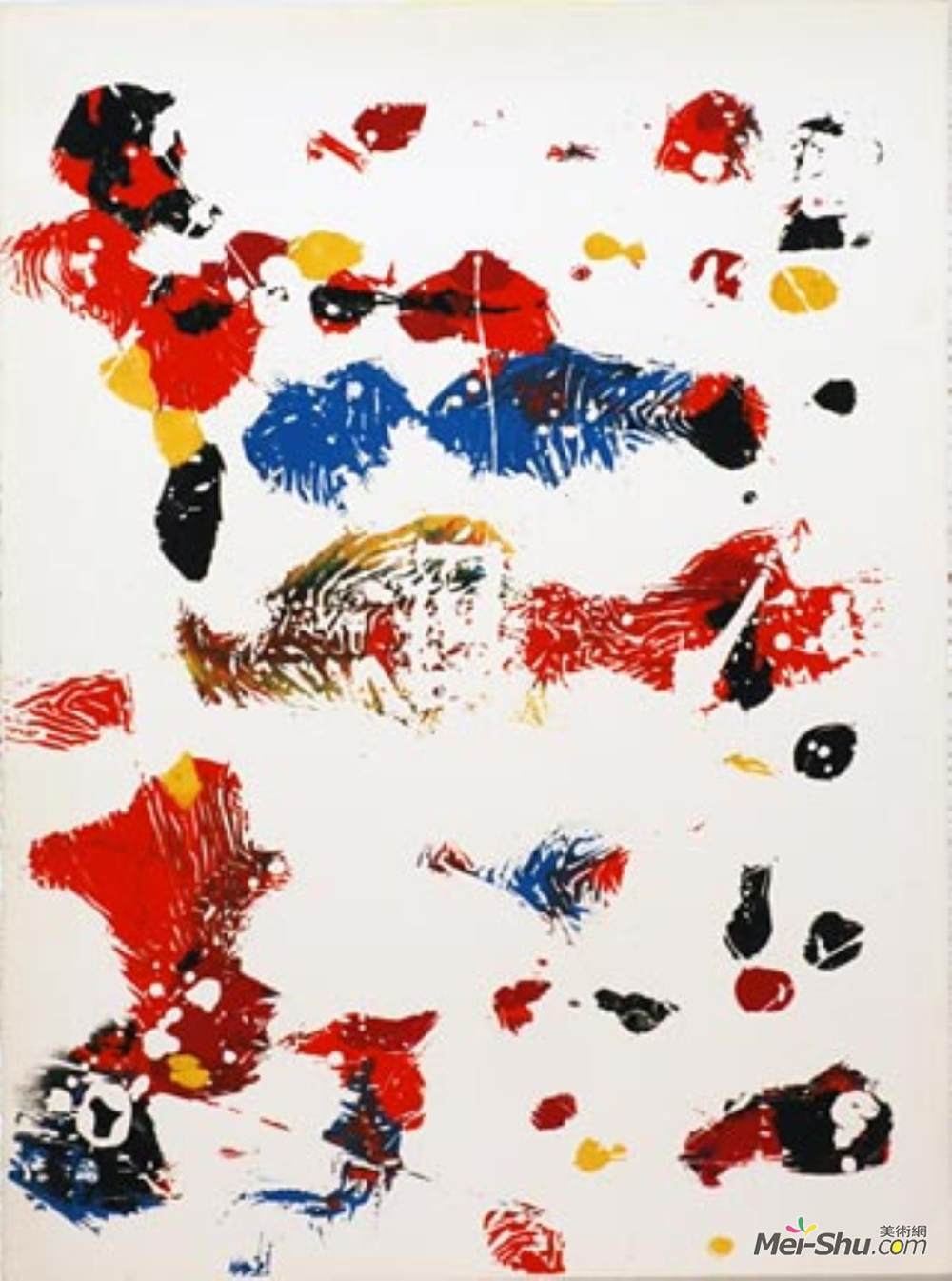 山姆·弗朗西斯(Sam Francis)高清作品《Untitled (SF27S)》