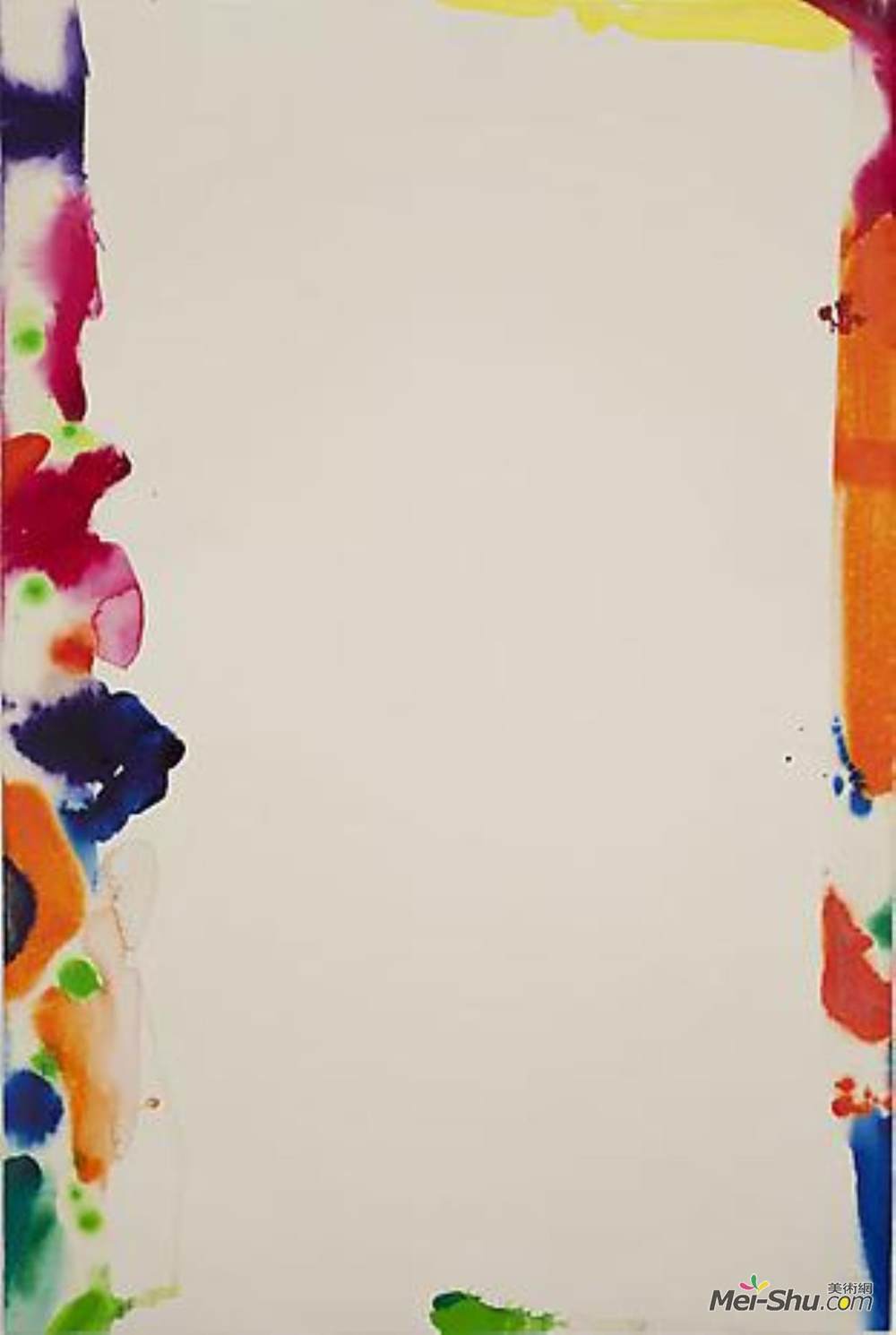 山姆·弗朗西斯(Sam Francis)高清作品《无题》