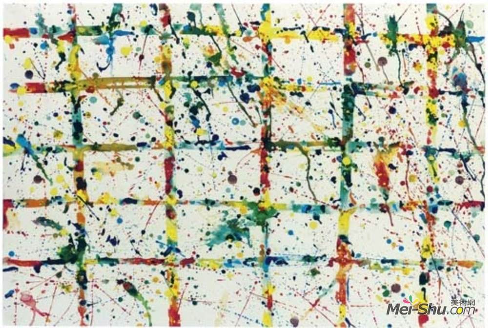 山姆·弗朗西斯(Sam Francis)高清作品《Limb (SF78-095)》