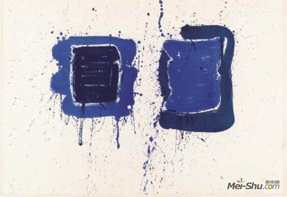 山姆·弗朗西斯(Sam Francis)高清作品《幽灵》