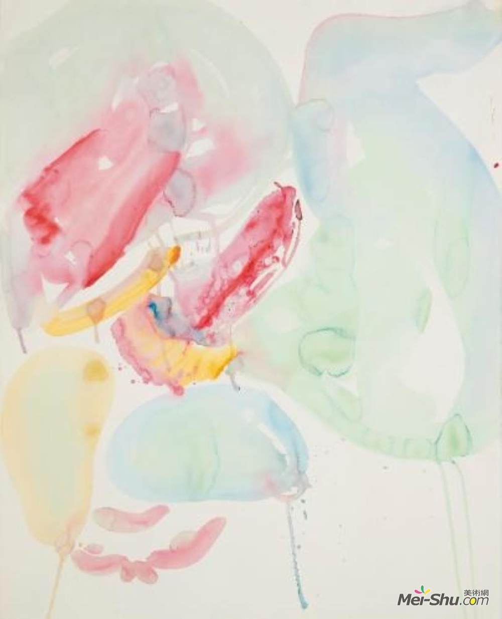 山姆·弗朗西斯(Sam Francis)高清作品《草图》