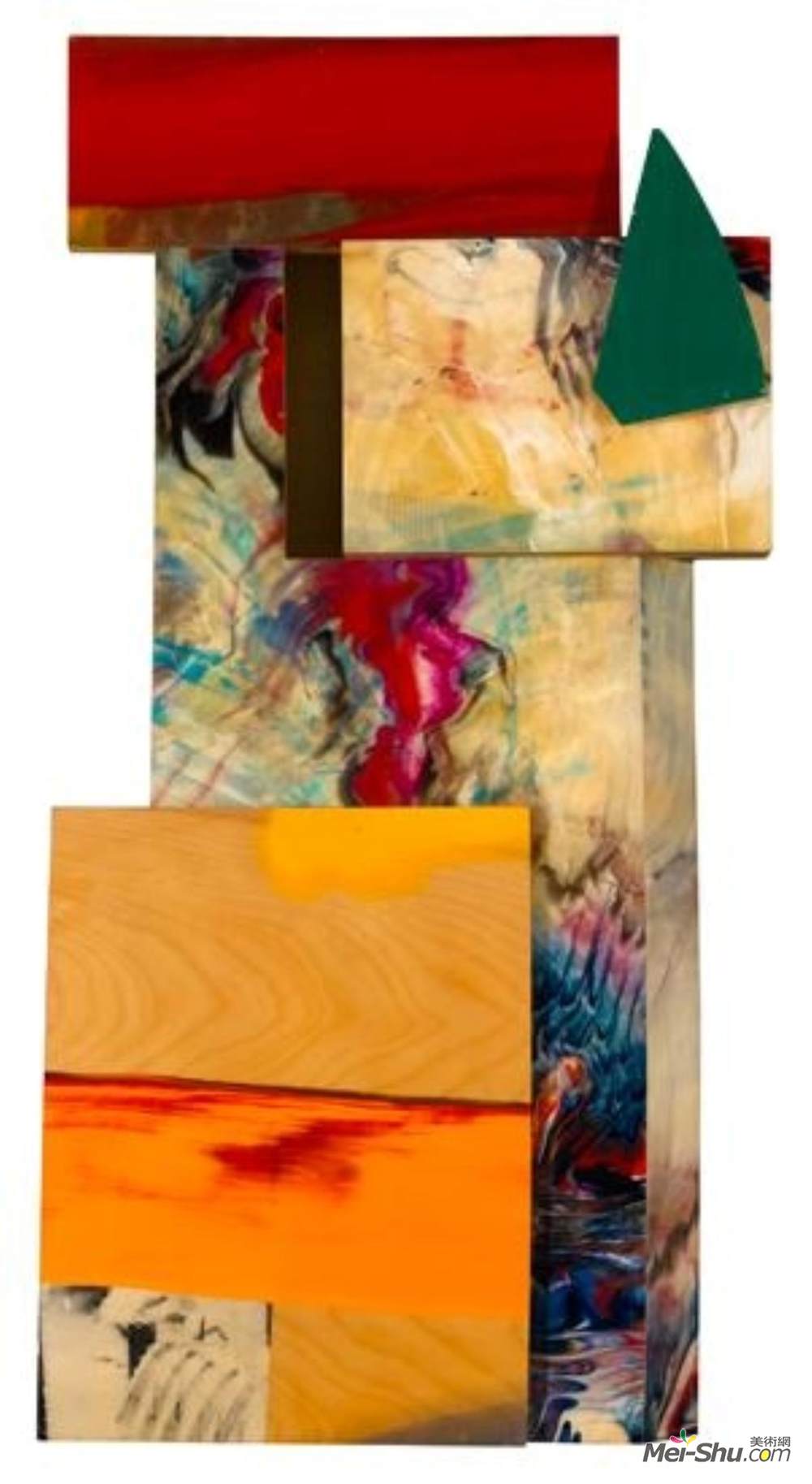 山姆·吉列姆(Sam Gilliam)高清作品《鲁比亚特》