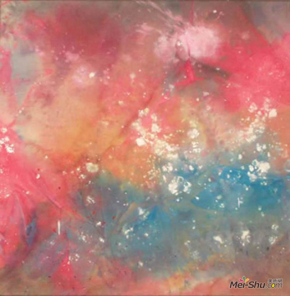 山姆·吉列姆(Sam Gilliam)高清作品《无题》
