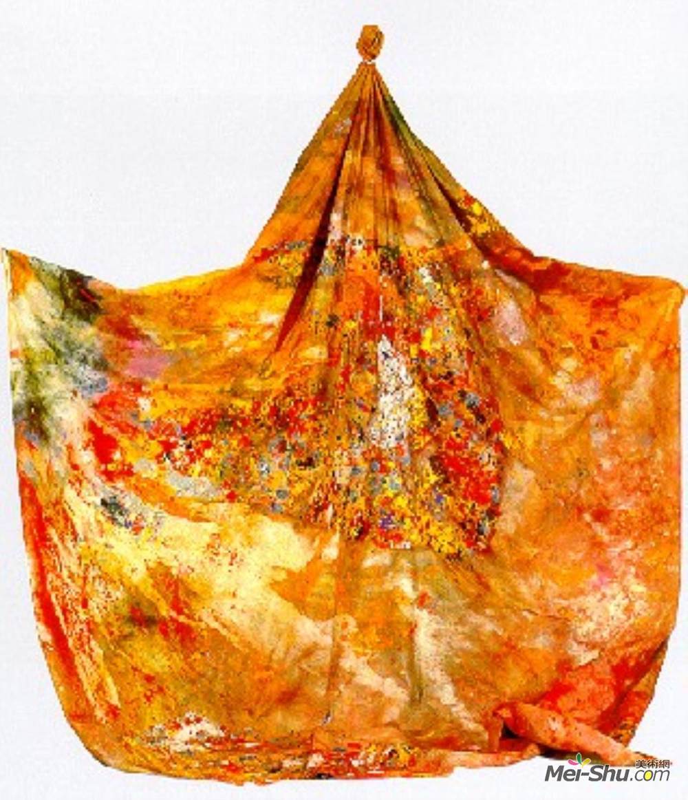 山姆·吉列姆(Sam Gilliam)高清作品《火星在角度》